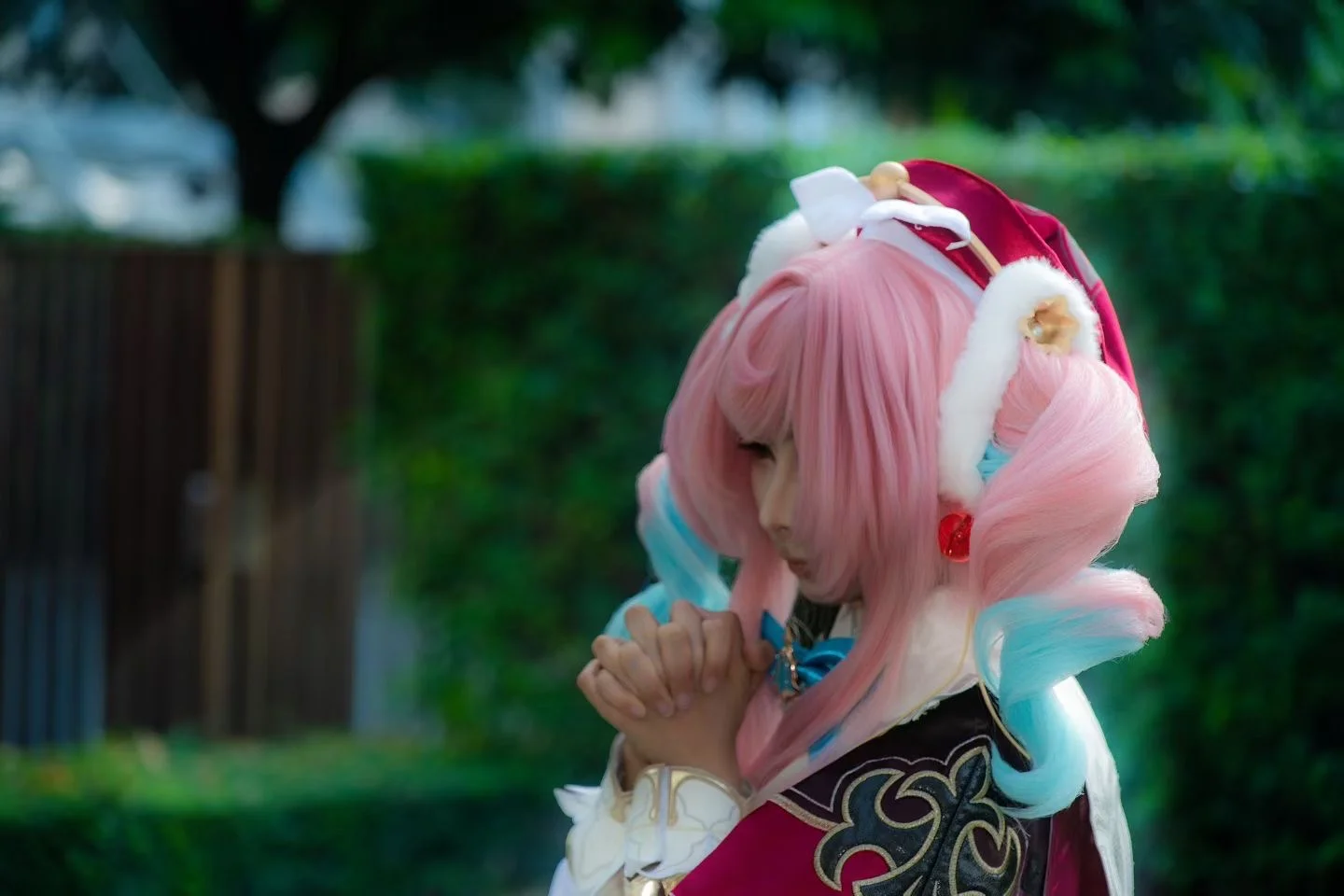 Honkai: Star Rail, Hyacinthia cosplay, Cosplay photography, Anime Star City, Sweet makeup styling - Image 9