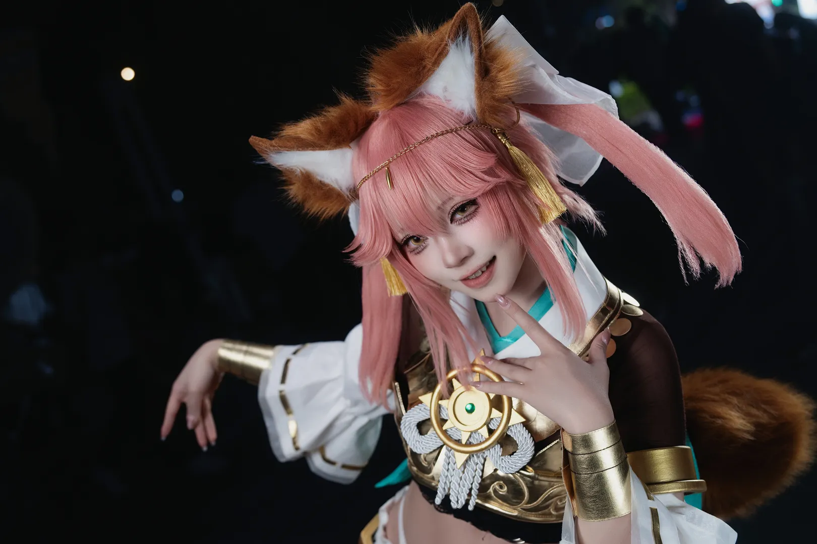 漫展返图, 萤火虫漫展, FGO, 玉藻前cos, 狐妖装扮