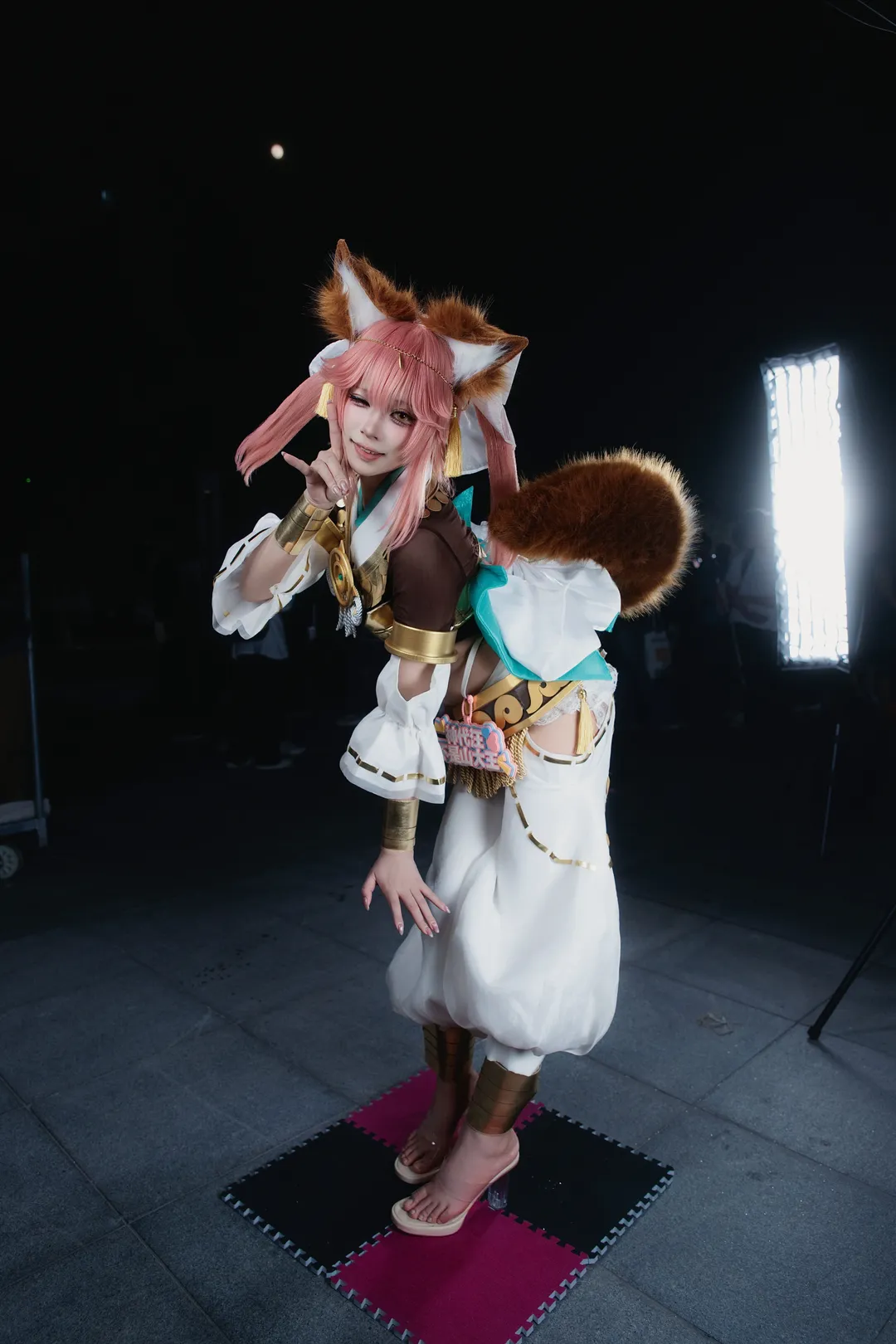 漫展返图, 萤火虫漫展, FGO, 玉藻前cos, 狐妖装扮 - 第9张