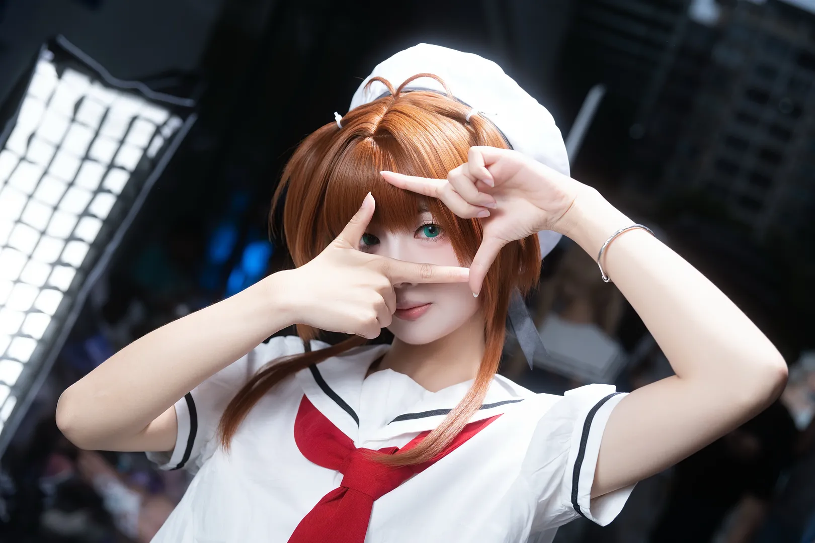 萤火虫漫展, 校服, 木之本樱cos, 魔卡少女樱, 漫展cos