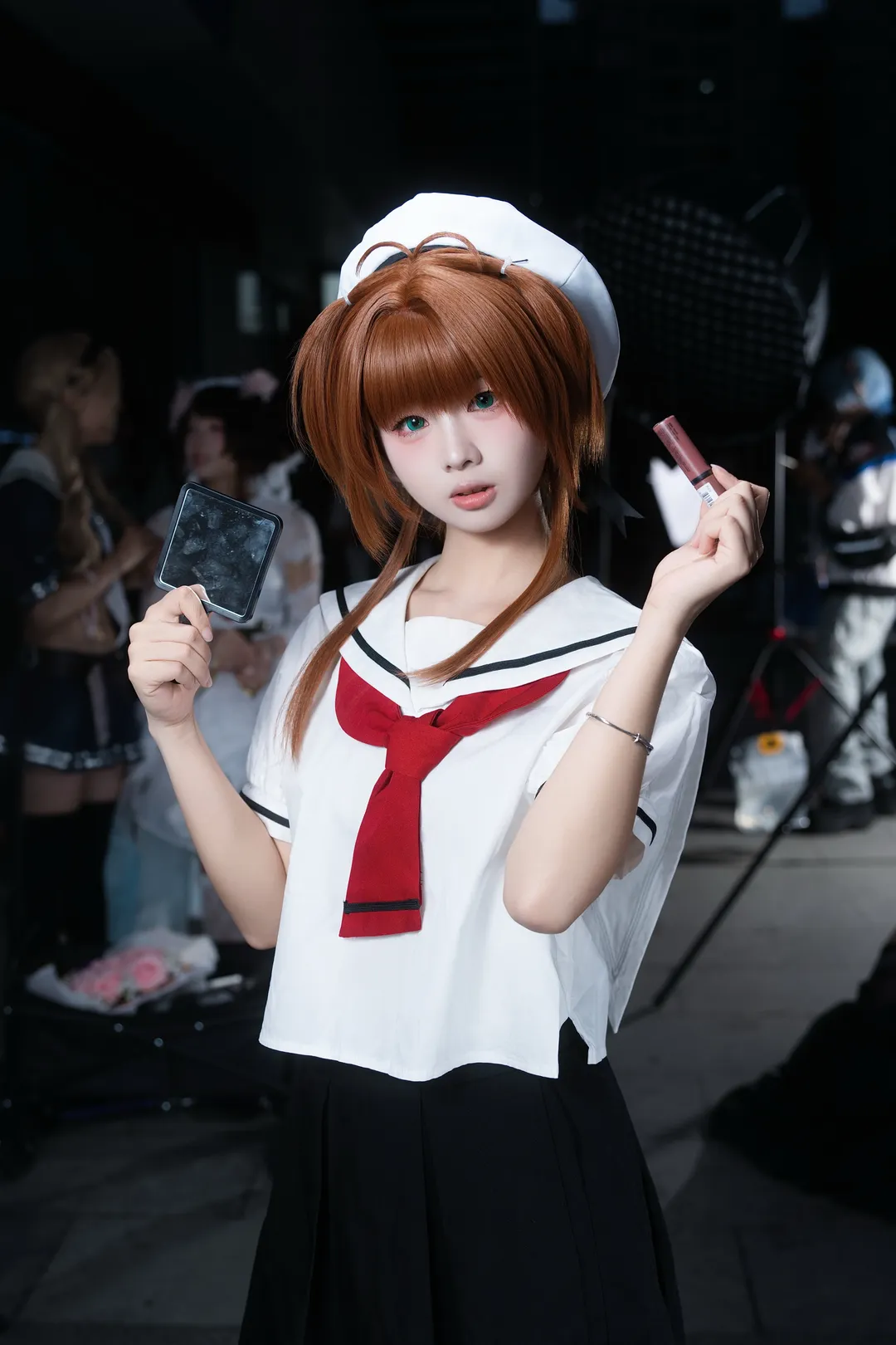 萤火虫漫展, 校服, 木之本樱cos, 魔卡少女樱, 漫展cos - 第5张