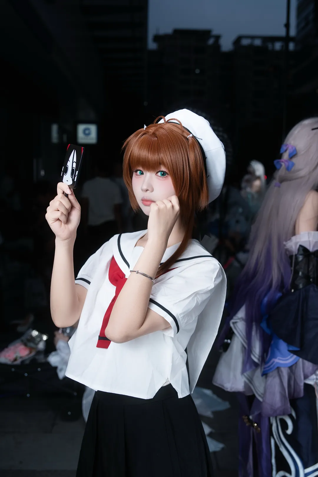 萤火虫漫展, 校服, 木之本樱cos, 魔卡少女樱, 漫展cos - 第7张