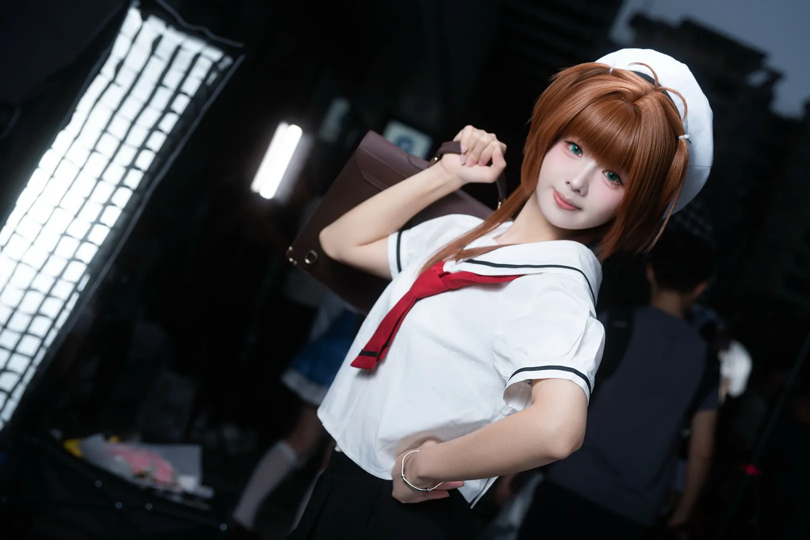 萤火虫漫展, 校服, 木之本樱cos, 魔卡少女樱, 漫展cos - 第8张