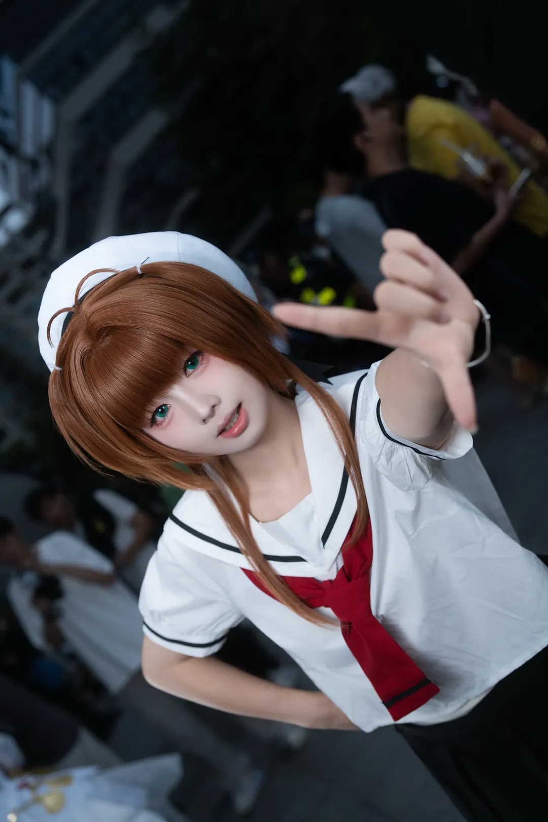 萤火虫漫展, 校服, 木之本樱cos, 魔卡少女樱, 漫展cos - 第9张