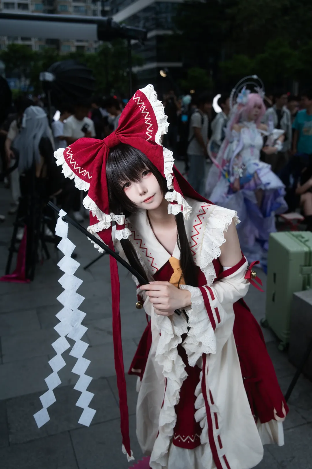 博丽灵梦cos, 东方project, 漫展返图, 摄影分享, cosplay日常 - 第1张