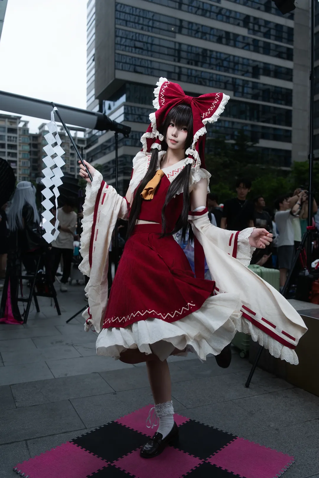 博丽灵梦cos, 东方project, 漫展返图, 摄影分享, cosplay日常