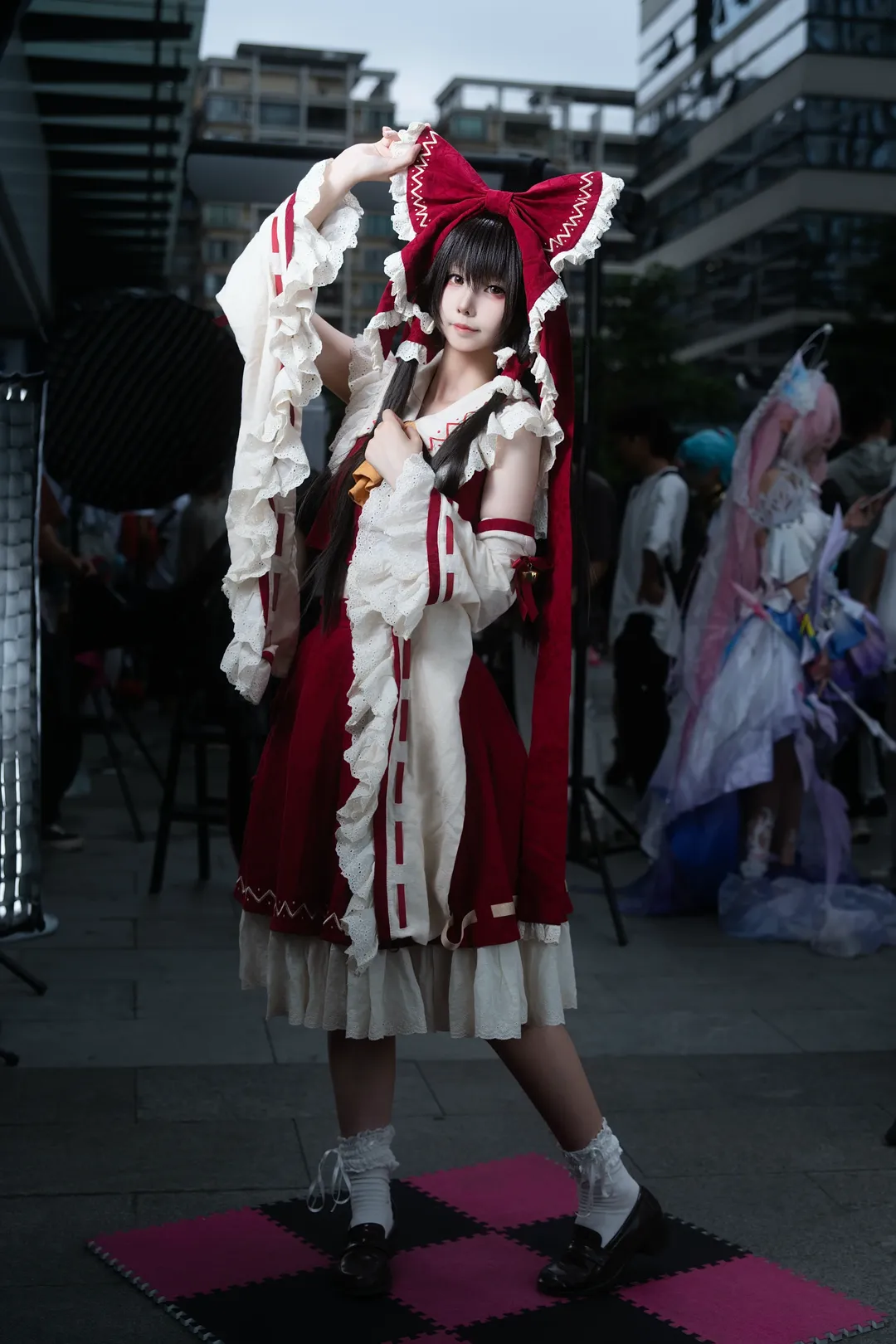 博丽灵梦cos, 东方project, 漫展返图, 摄影分享, cosplay日常 - 第5张