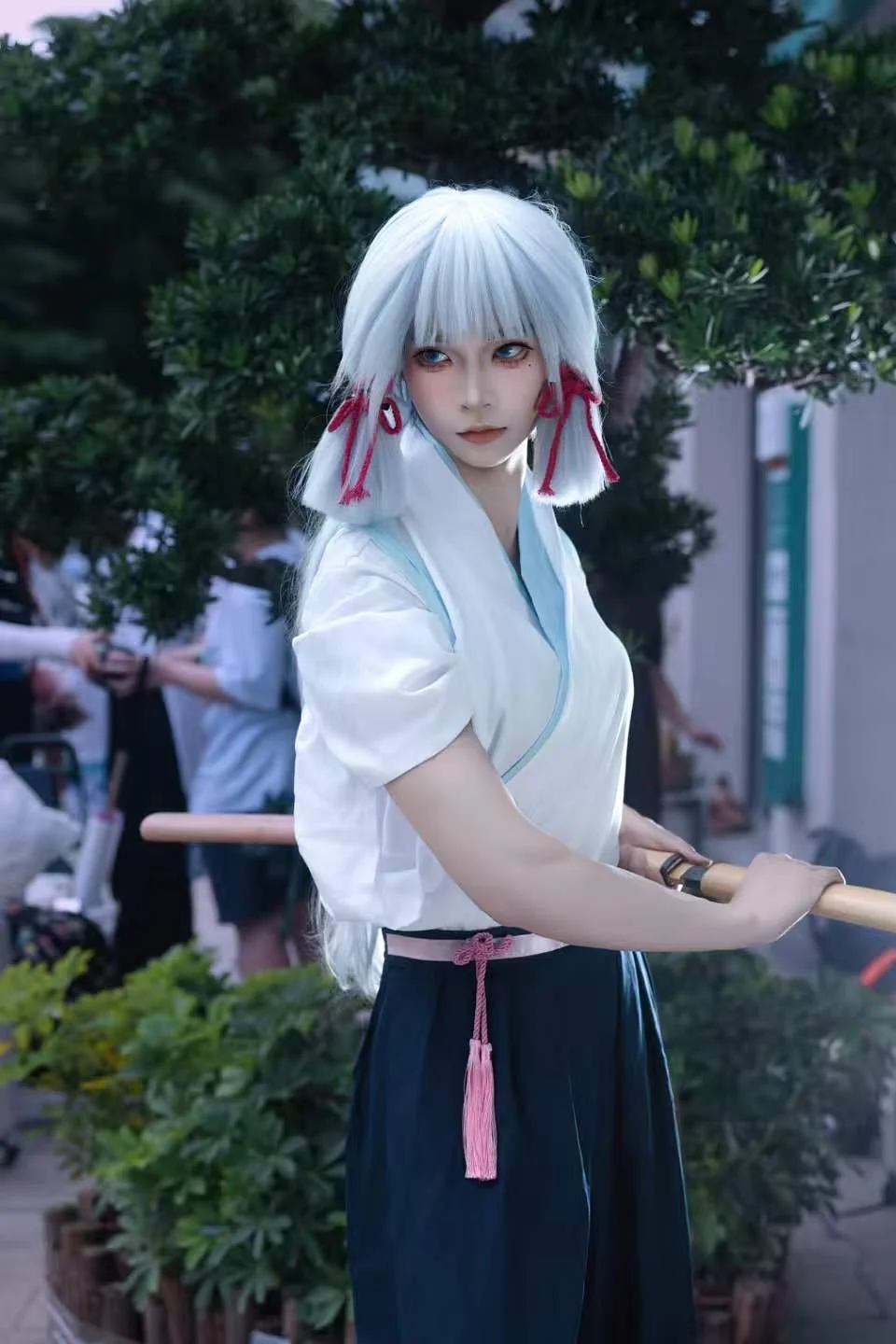 原神, 漫展返图, 神里绫华cos, cosplay摄影, 广州萤火虫漫展 - 第1张