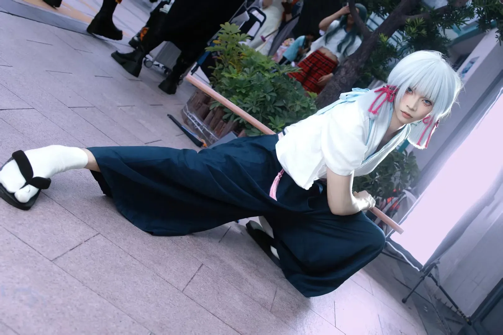 原神, 漫展返图, 神里绫华cos, cosplay摄影, 广州萤火虫漫展 - 第3张