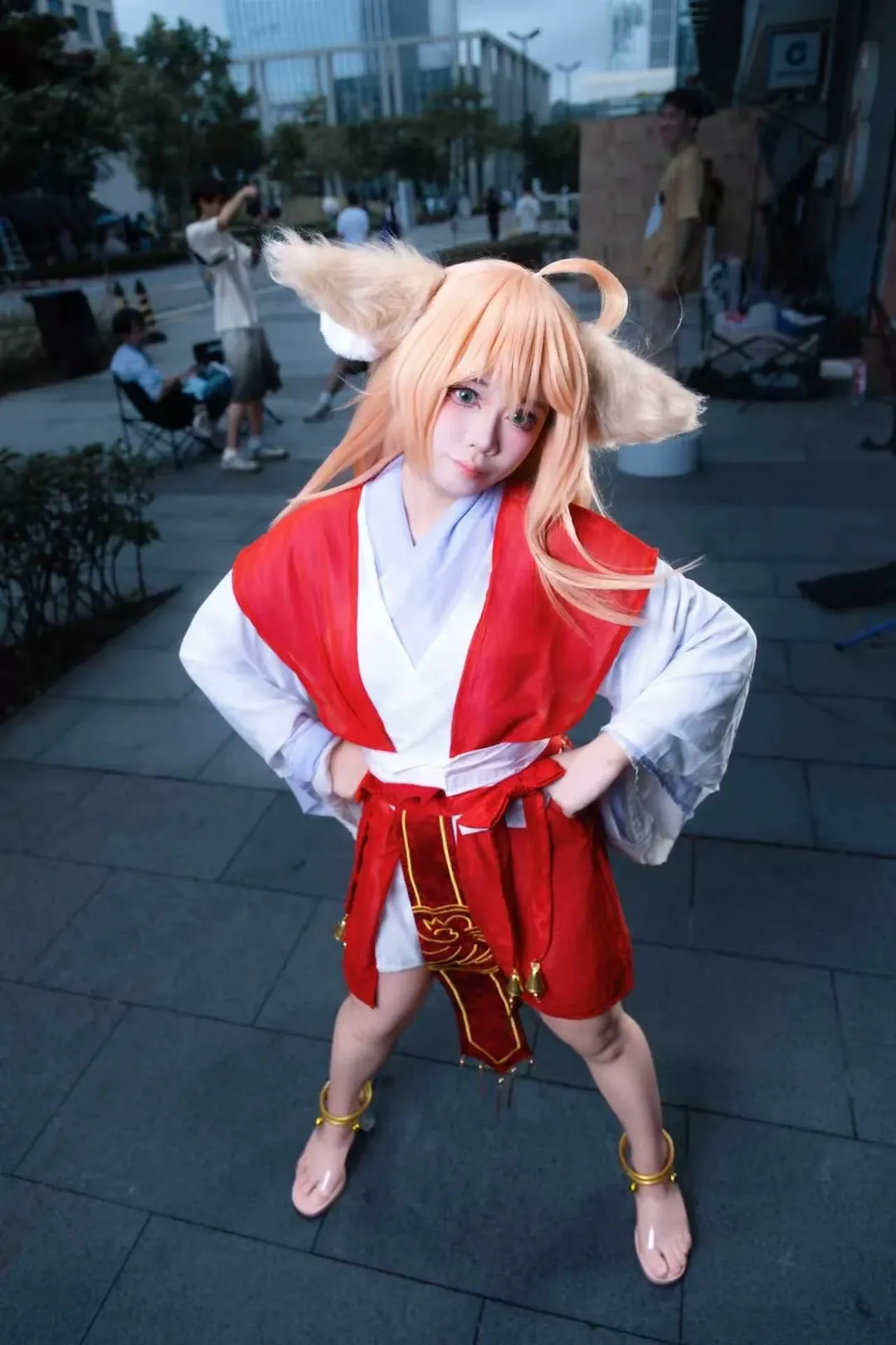 漫展摄影, 涂山红红cos, 狐妖小红娘, 国漫cosplay, 广州萤火虫漫展