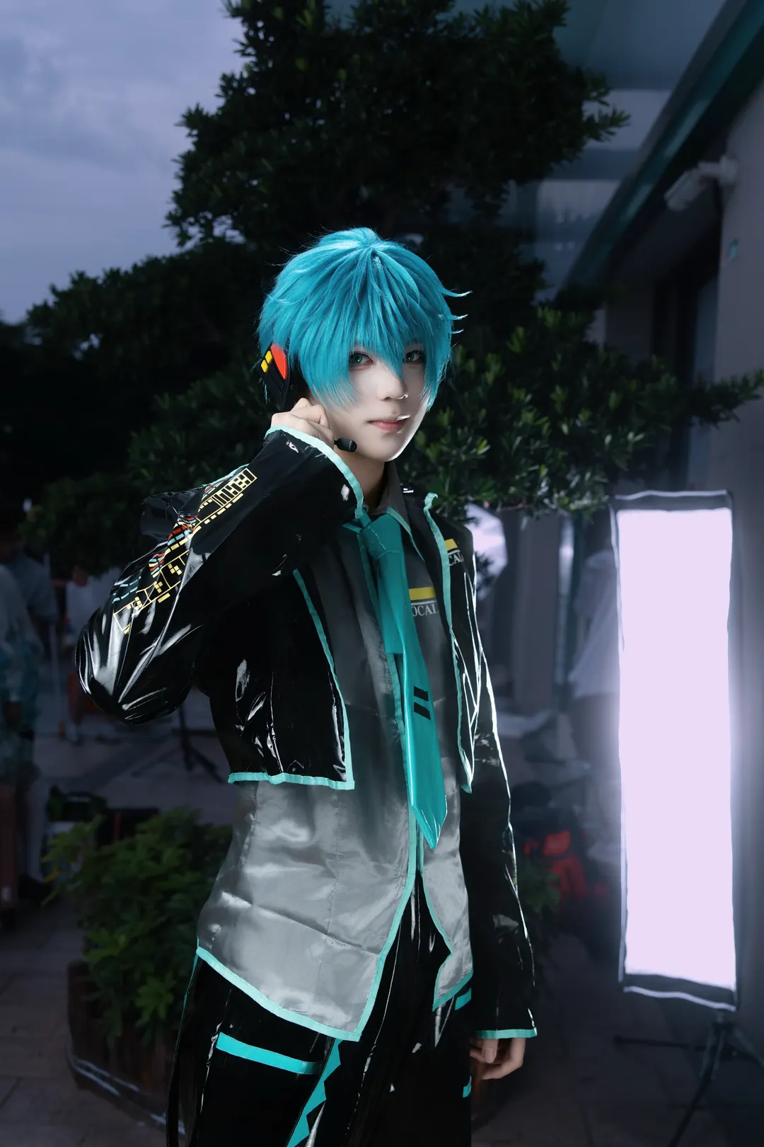 初音未来, 初音未来cos, 广州萤火虫漫展, Coser穿搭, 网袜 - 第5张
