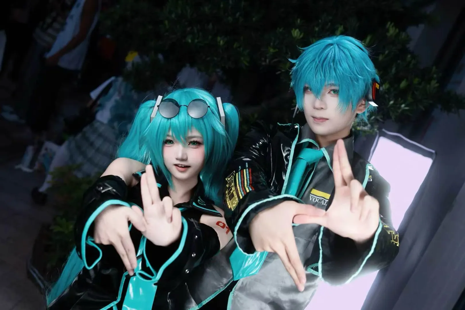 初音未来, 初音未来cos, 广州萤火虫漫展, Coser穿搭, 网袜 - 第6张