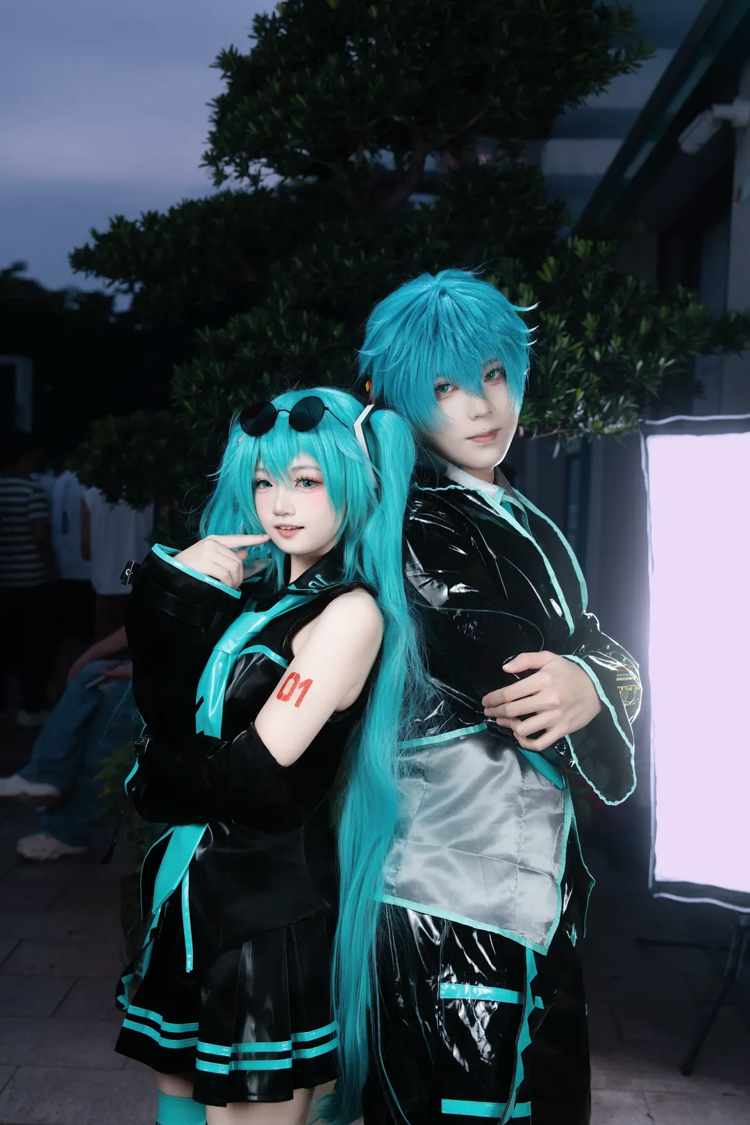初音未来, 初音未来cos, 广州萤火虫漫展, Coser穿搭, 网袜 - 第9张