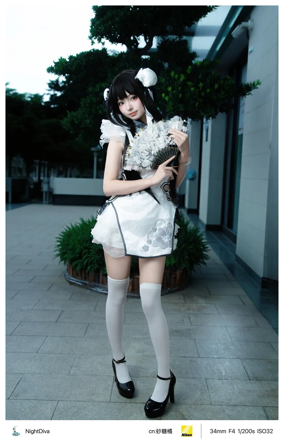 永劫无间, 殷紫萍cos, 漫展摄影, cosplay正片, 白丝穿搭
