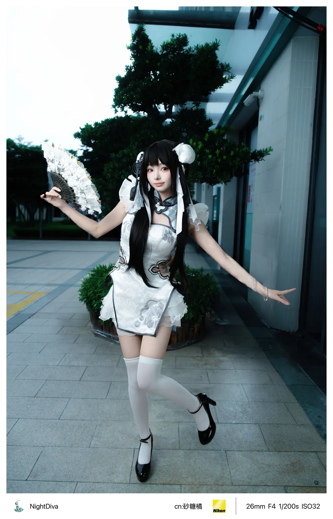 NARAKA: BLADEPOINT, 殷紫萍コスプレ, イベント撮影, コスプレ撮影, 白ニーソコーデ - 5枚目