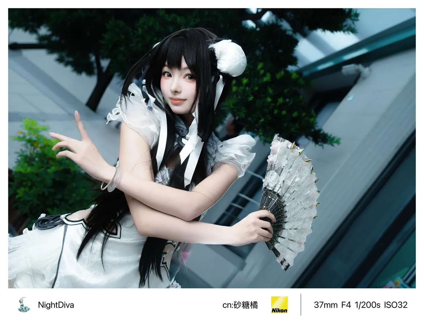NARAKA: BLADEPOINT, 殷紫萍コスプレ, イベント撮影, コスプレ撮影, 白ニーソコーデ - 8枚目