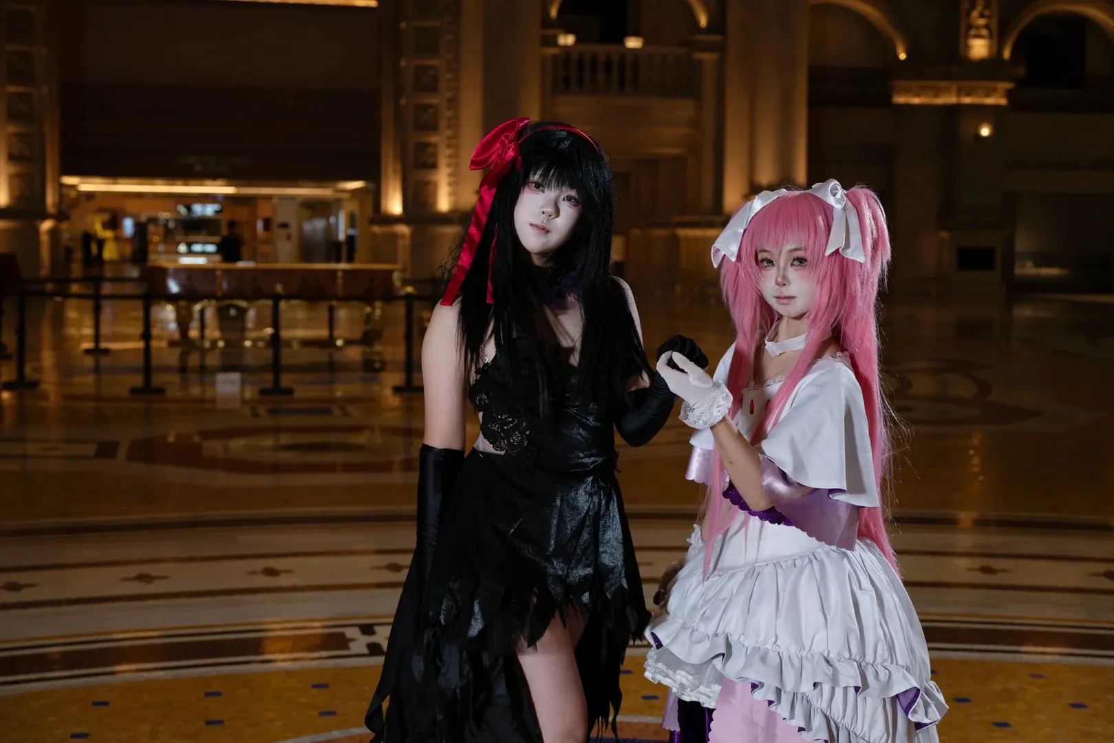 魔法少女小圆, 白丝穿搭, 小圆cos, 小焰cos, 佛山罗浮宫cos - 第2张