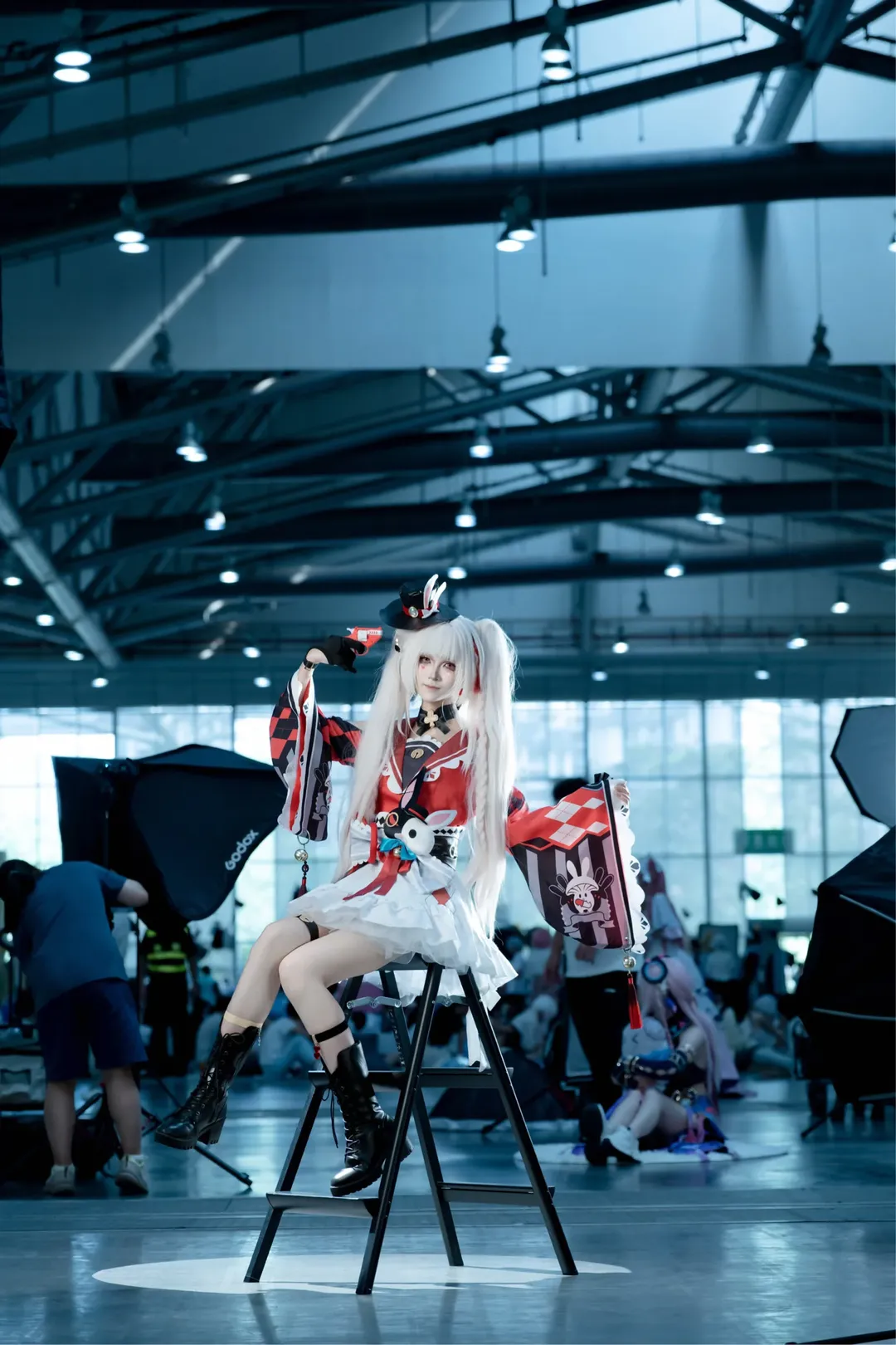 Cosplay摄影, 漫展场照, 火花cos, 双马尾, 中山as - 第1张
