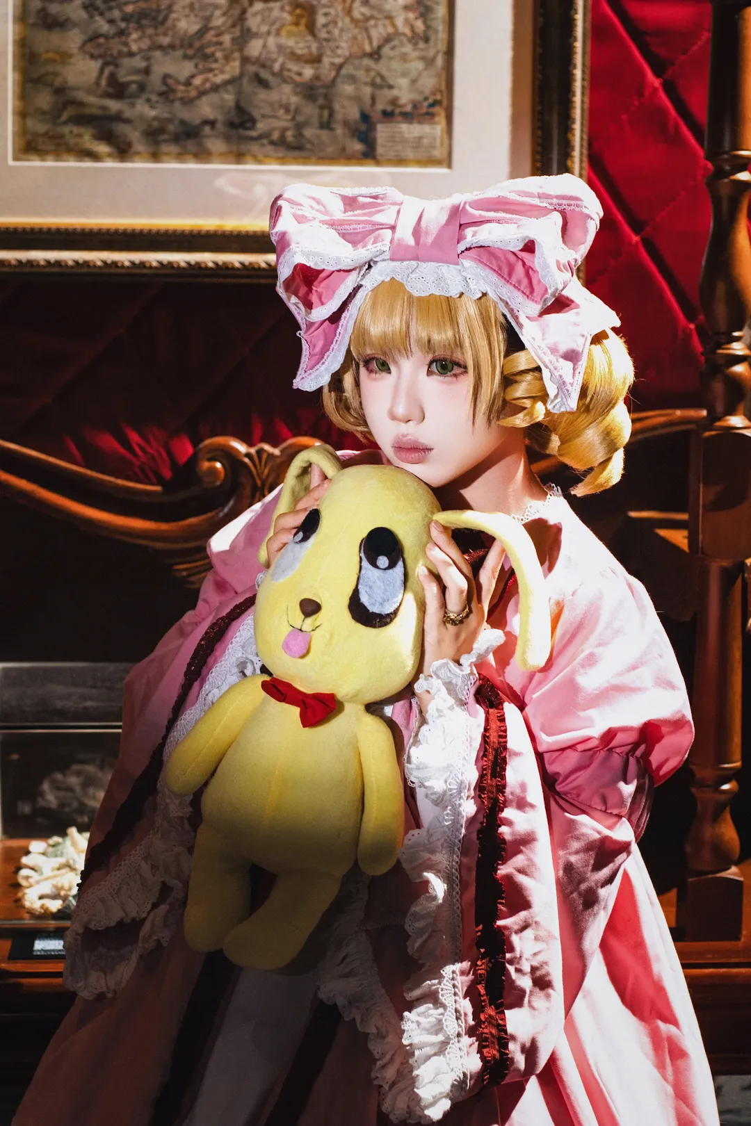 cosplay摄影, 蔷薇少女, 白丝绑带, 雏莓cos, 复古洋装cos - 第2张