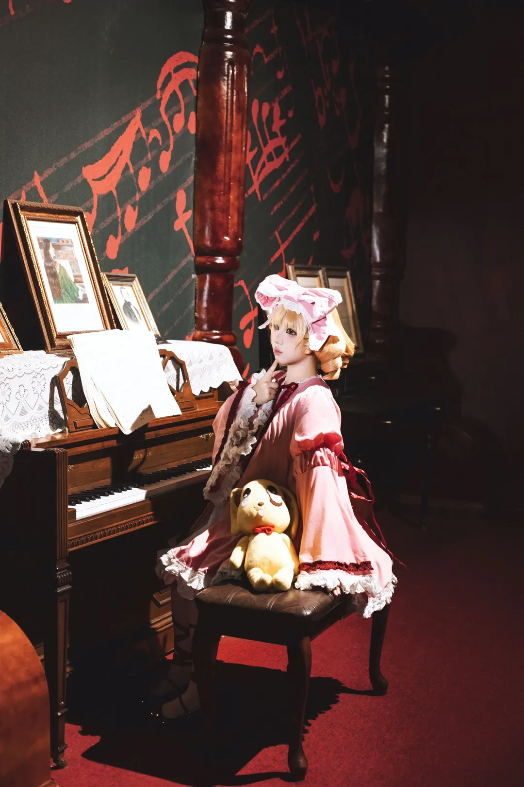 cosplay摄影, 蔷薇少女, 白丝绑带, 雏莓cos, 复古洋装cos - 第6张