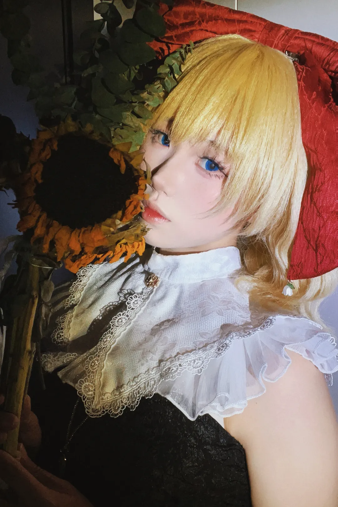 コスプレ, 東方Project, ロリータスタイル, メディスン・メランコリー コスプレ, 枯れひまわり - 1枚目