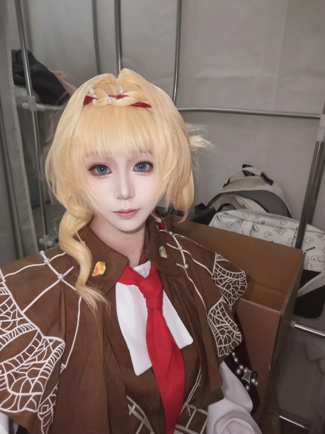 角色扮演, 重返未来1999, 库珀花环cos, cos假发, 小红鞋 - 第2张