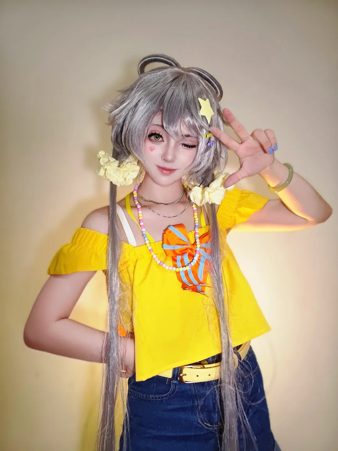 cosplay, 洛天依cos, Vsinger, 虚拟歌手, 可爱穿搭