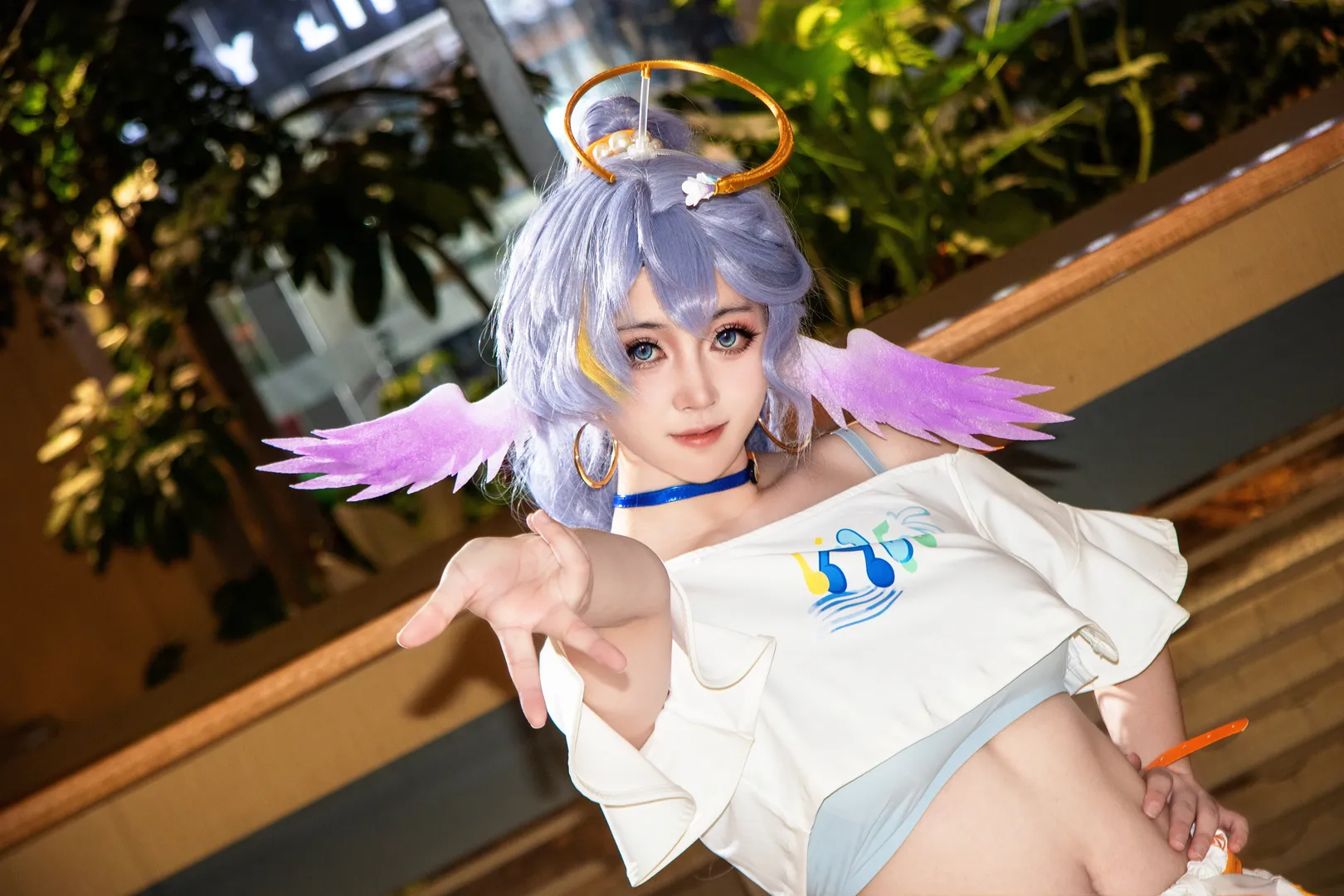 cosplay, Robin cosplay, Honkai: Star Rail, Night photography, Female cosplayer - Image 3