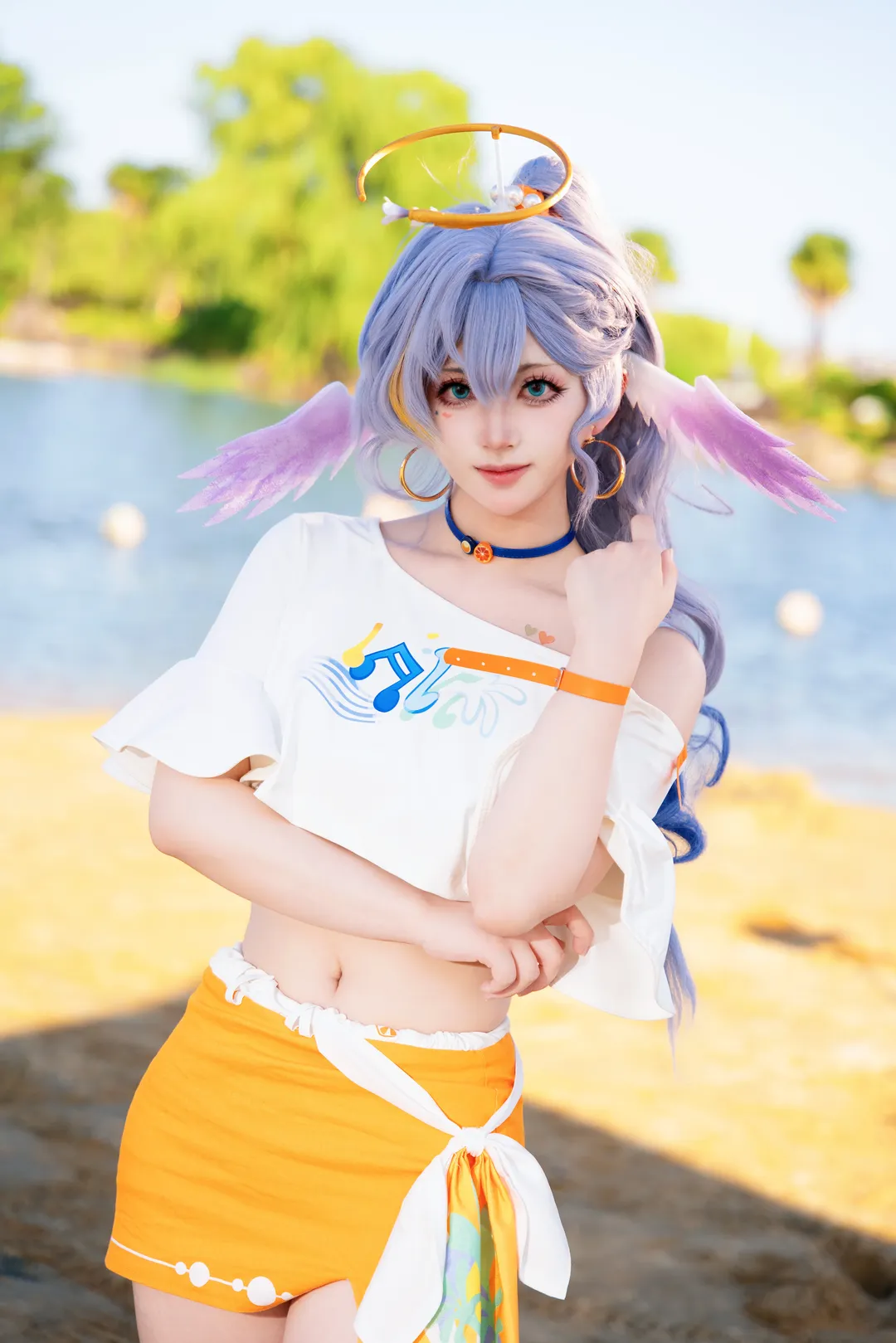 崩坏：星穹铁道, 户外摄影, 知更鸟cos, cosplay日常, 夏日外拍 - 第2张