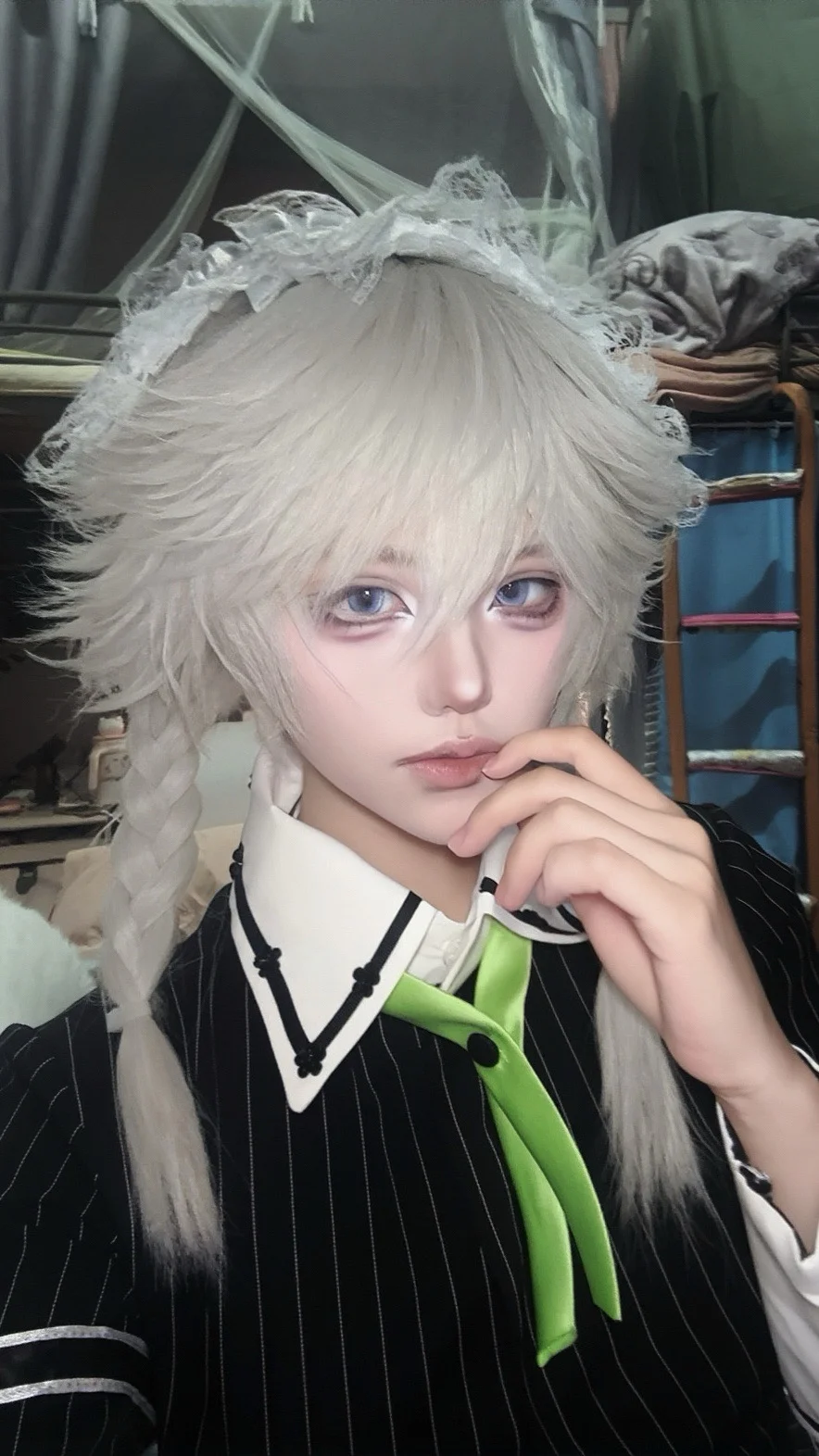 東方Project, 十六夜咲夜 コスプレ, 銀髪ウィッグ, 精緻なアイメイク, スーツメイド