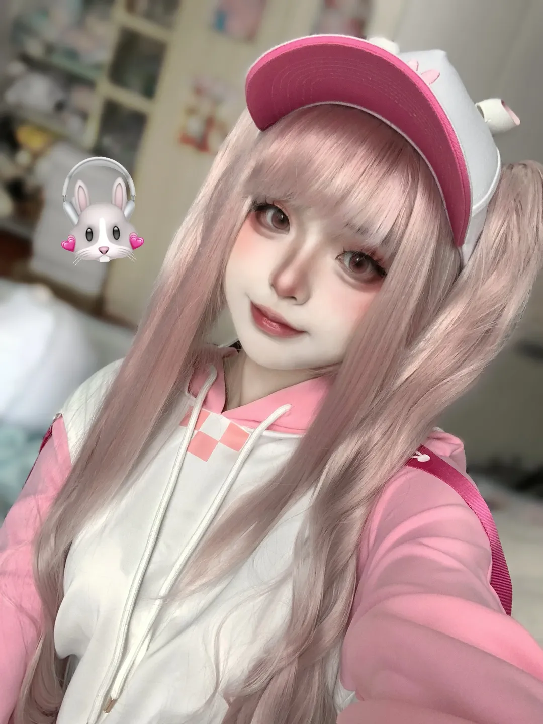 cosplay, 胜利女神, 粉色双马尾, 少女感妆容, 胜利女神爱丽丝cos - 第1张