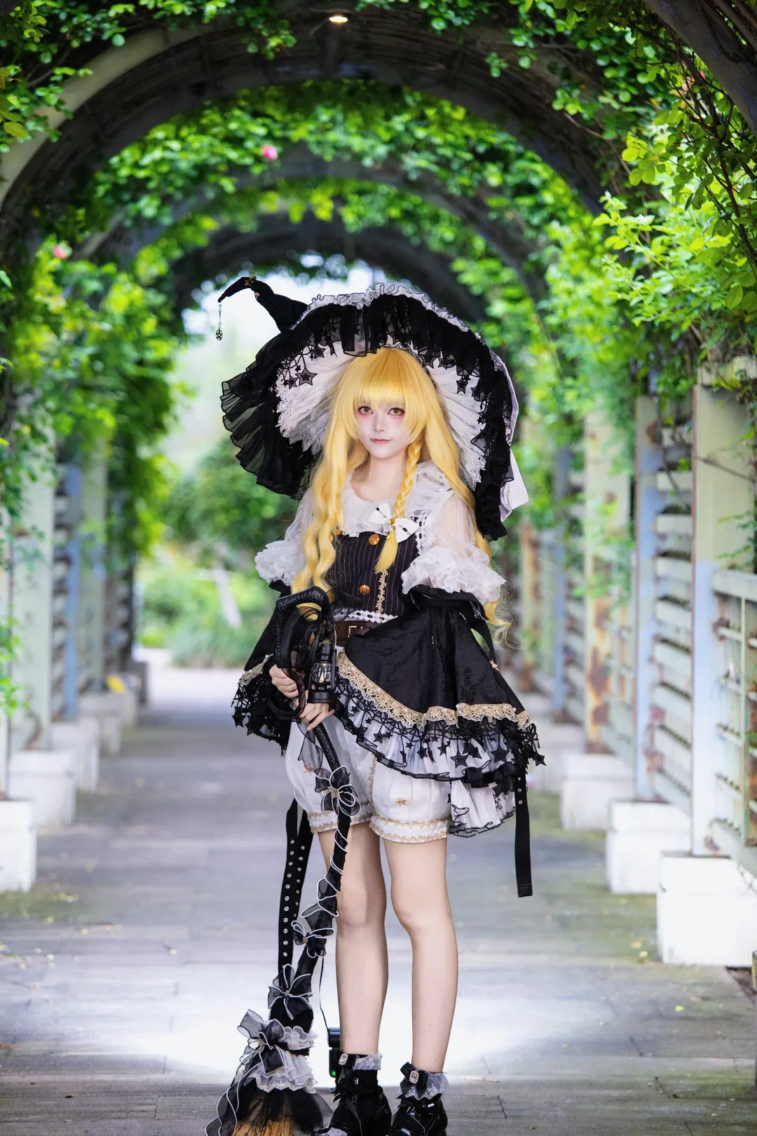東方Project, 霧雨魔理沙 コスプレ, コスプレ撮影, 金髪ツインテール, 蔓の回廊