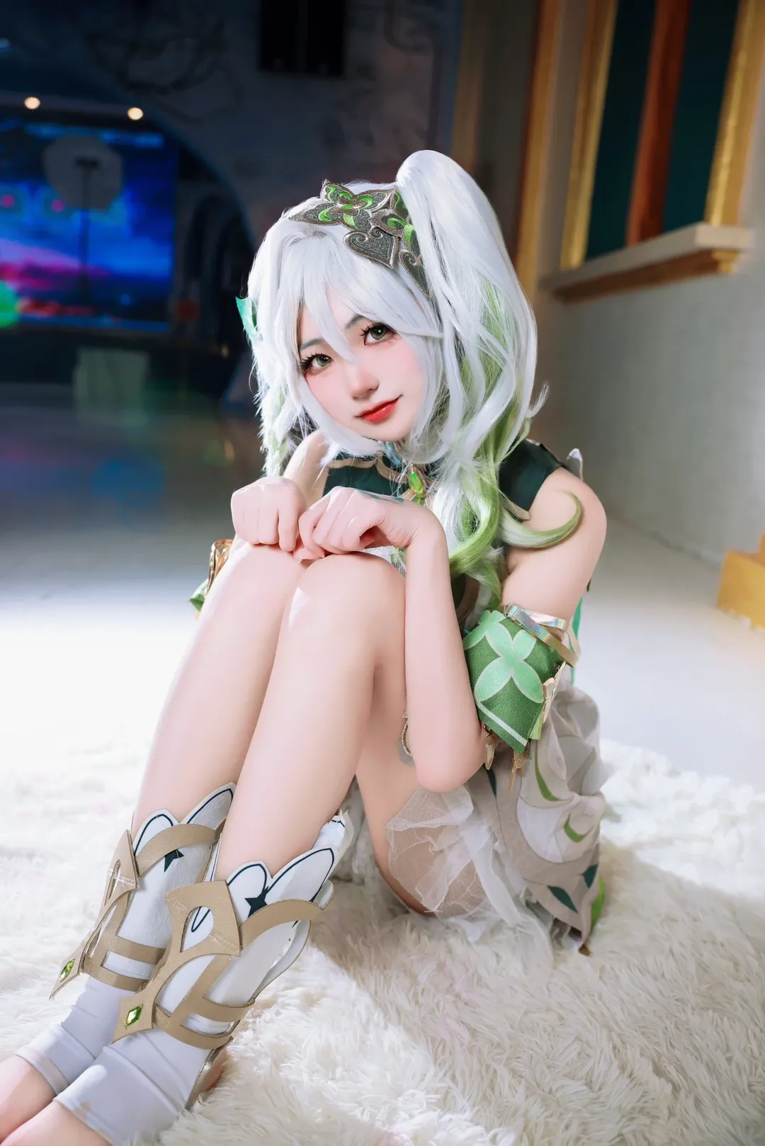 原神, cosplay, 纳西妲cos, 草神, 吉林漫展 - 第1张