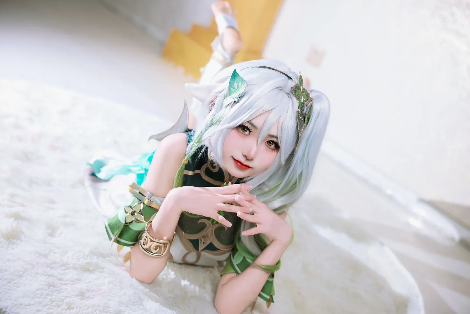 原神, cosplay, 纳西妲cos, 草神, 吉林漫展 - 第5张