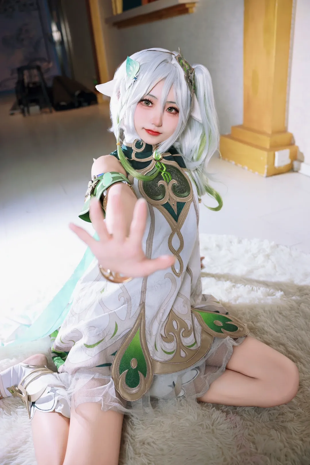 原神, cosplay, 纳西妲cos, 草神, 吉林漫展 - 第6张