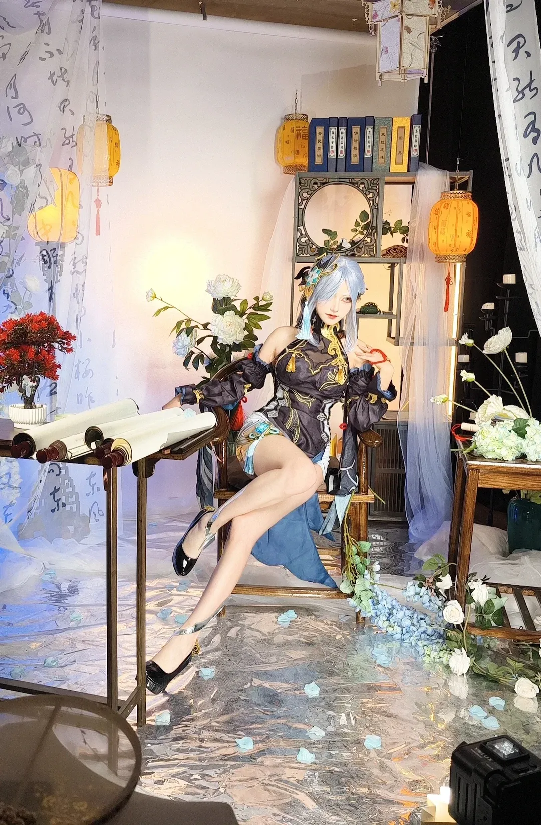 原神, 海灯节, 申鹤cos, cosplay摄影, 国风Cosplay
