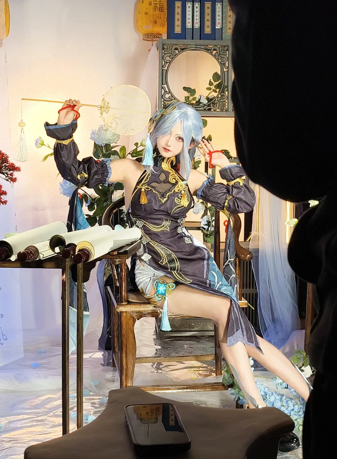 原神, 海灯节, 申鹤cos, cosplay摄影, 国风Cosplay - 第2张