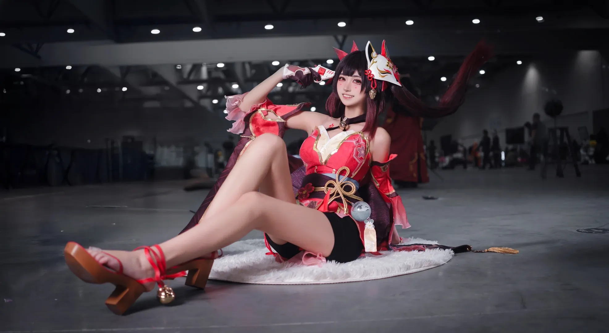 Anime-style photography, Honkai: Star Rail, Convention photos, Sparkle cosplay, Psycho girl - Image 1