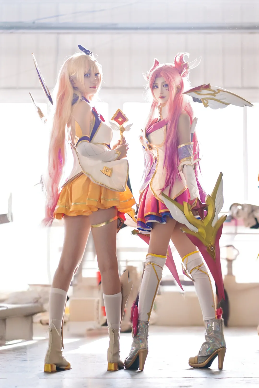 英雄联盟, 卡莎cos, 星之守护者, 萨勒芬妮cos, 丝袜 - 第1张