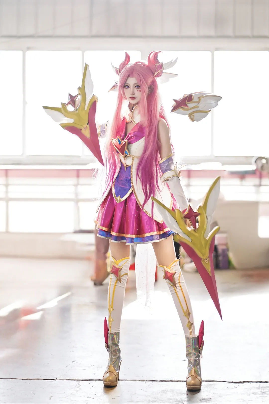 英雄联盟, 卡莎cos, 星之守护者, 萨勒芬妮cos, 丝袜
