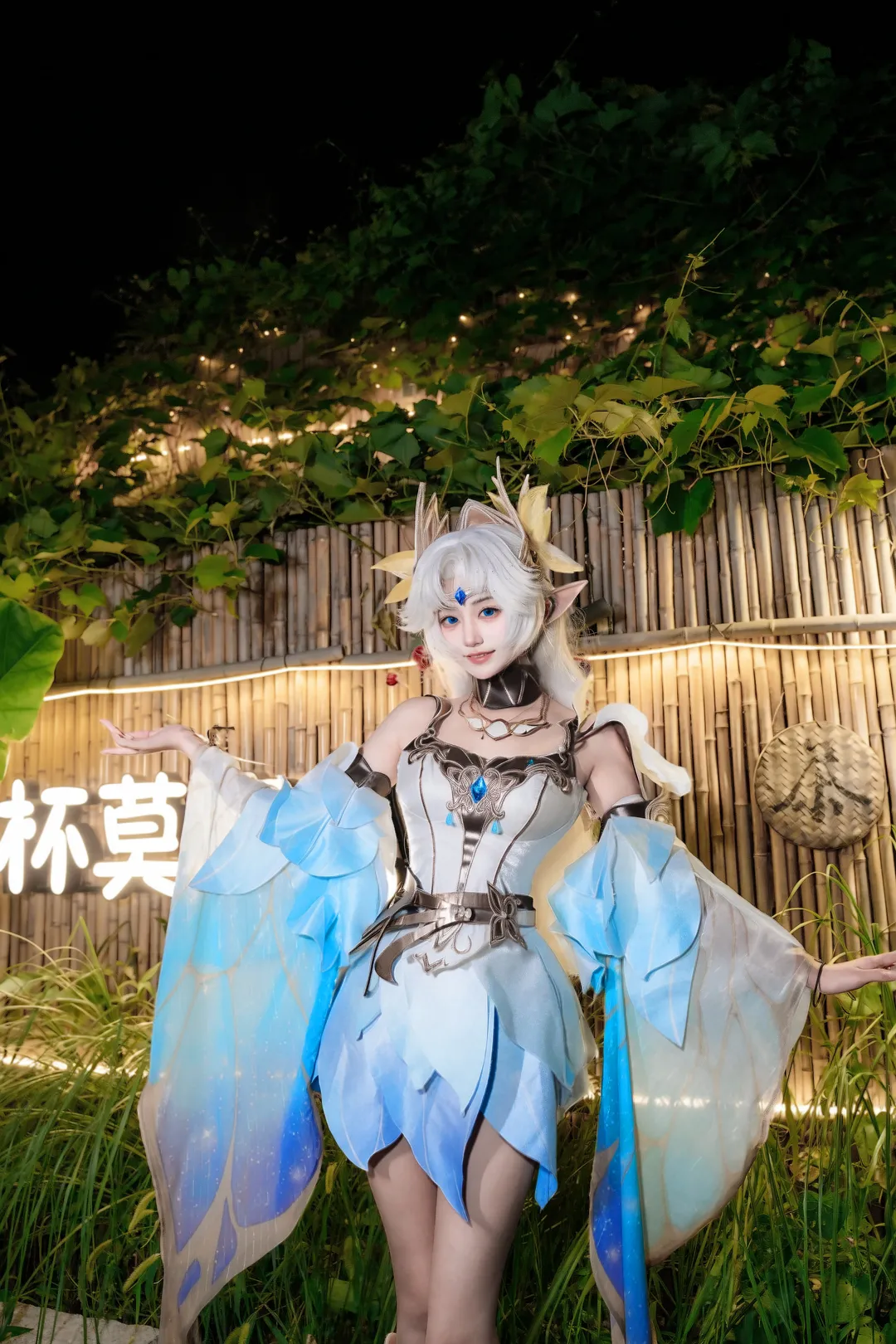 王者荣耀, 貂蝉cos, cosplay日常, 吉林市探店, 庭院风写真 - 第12张