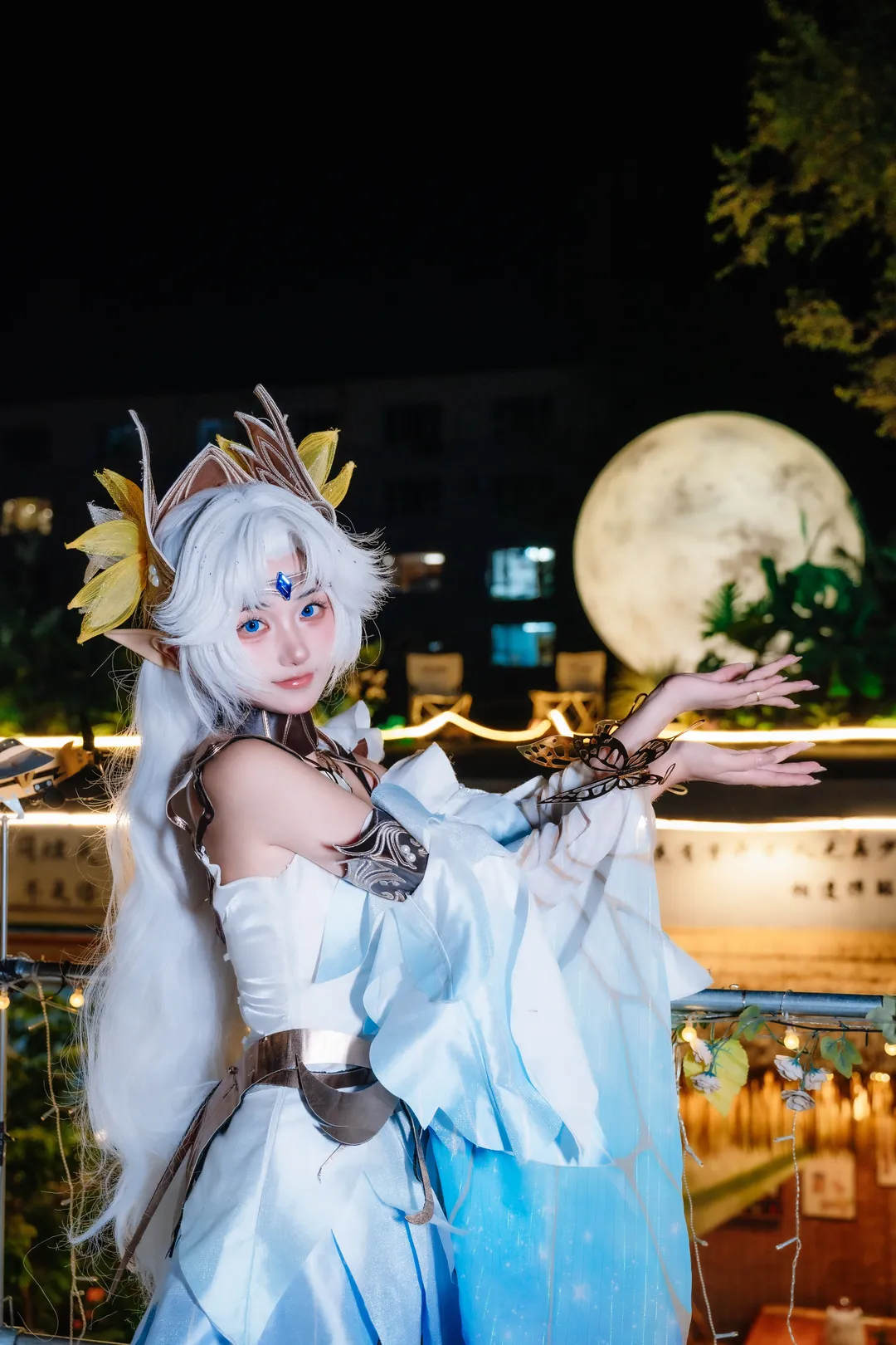 王者荣耀, 貂蝉cos, cosplay日常, 吉林市探店, 庭院风写真 - 第7张
