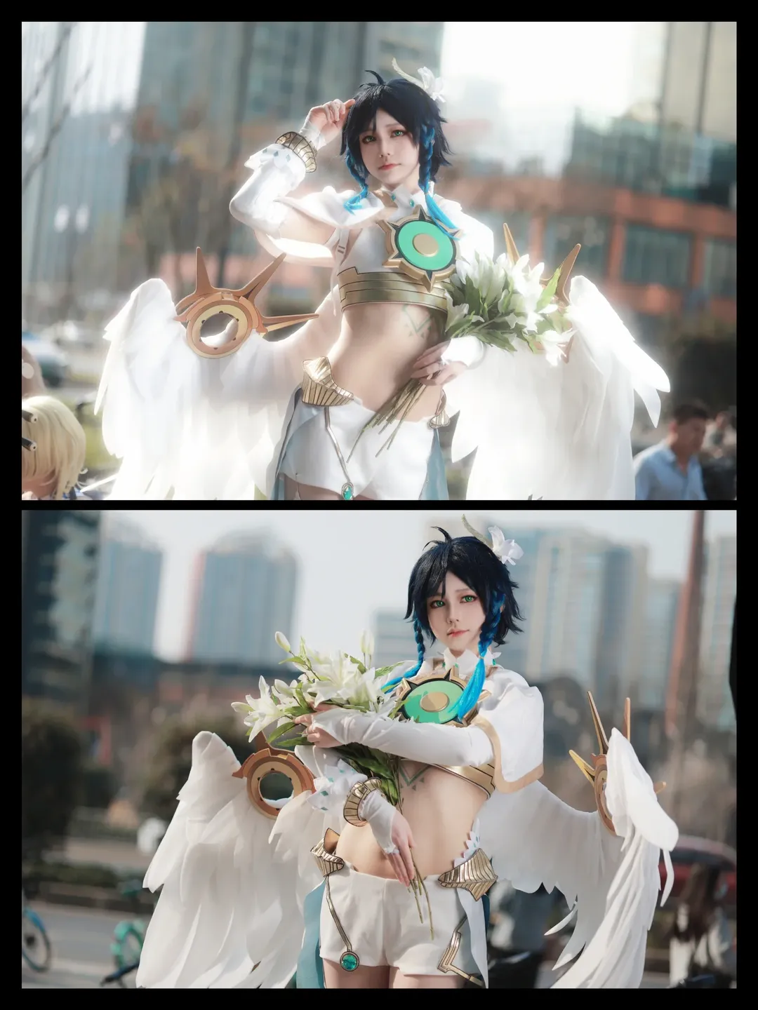 原神, 户外摄影, 漫展场照, cosplay摄影, 温迪cos - 第4张