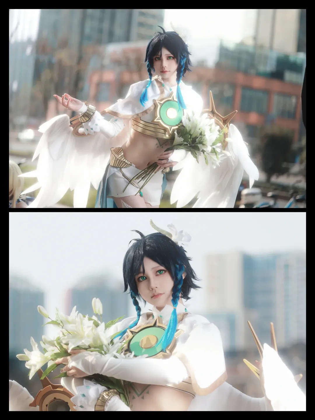原神, 户外摄影, 漫展场照, cosplay摄影, 温迪cos - 第5张