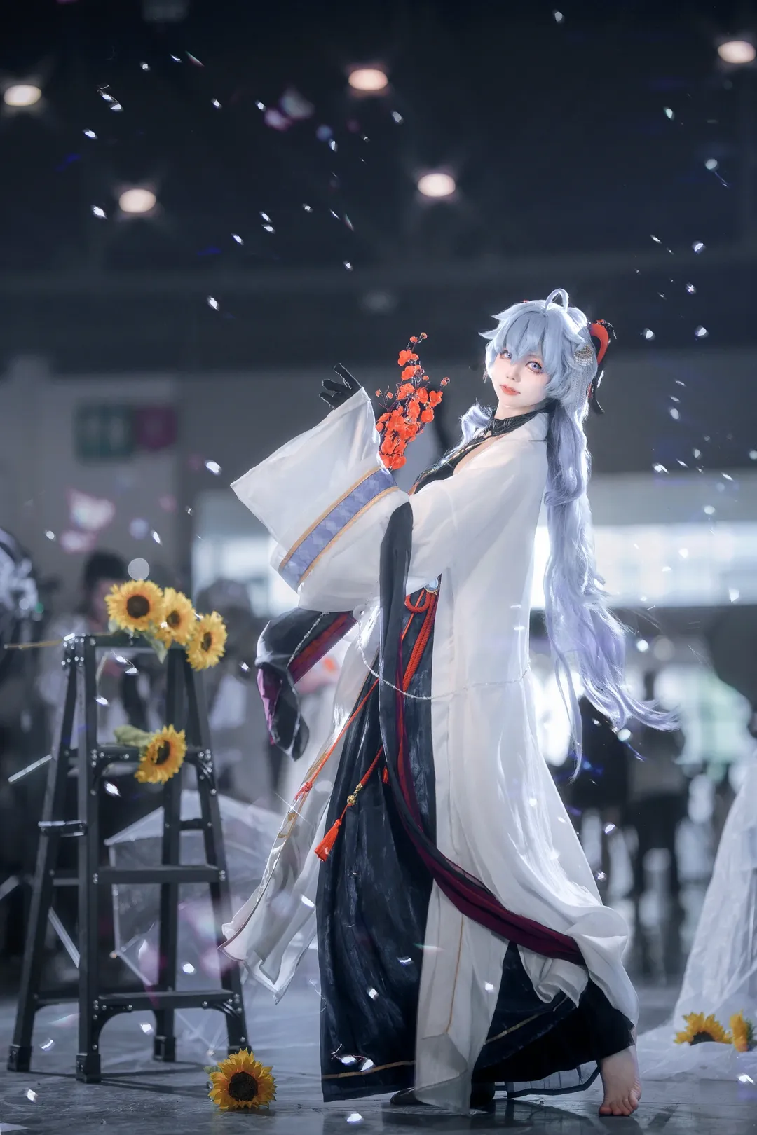 原神, 甘雨cos, 仙氣造型, 漫展攝影, 國風cosplay