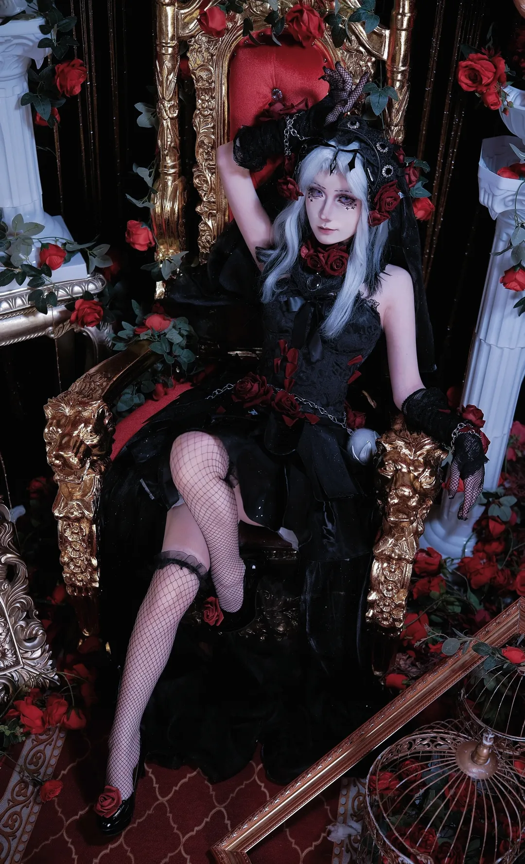 第五人格, Cosplay摄影, 哥特风cosplay, 心理学家cos, 长夜cos