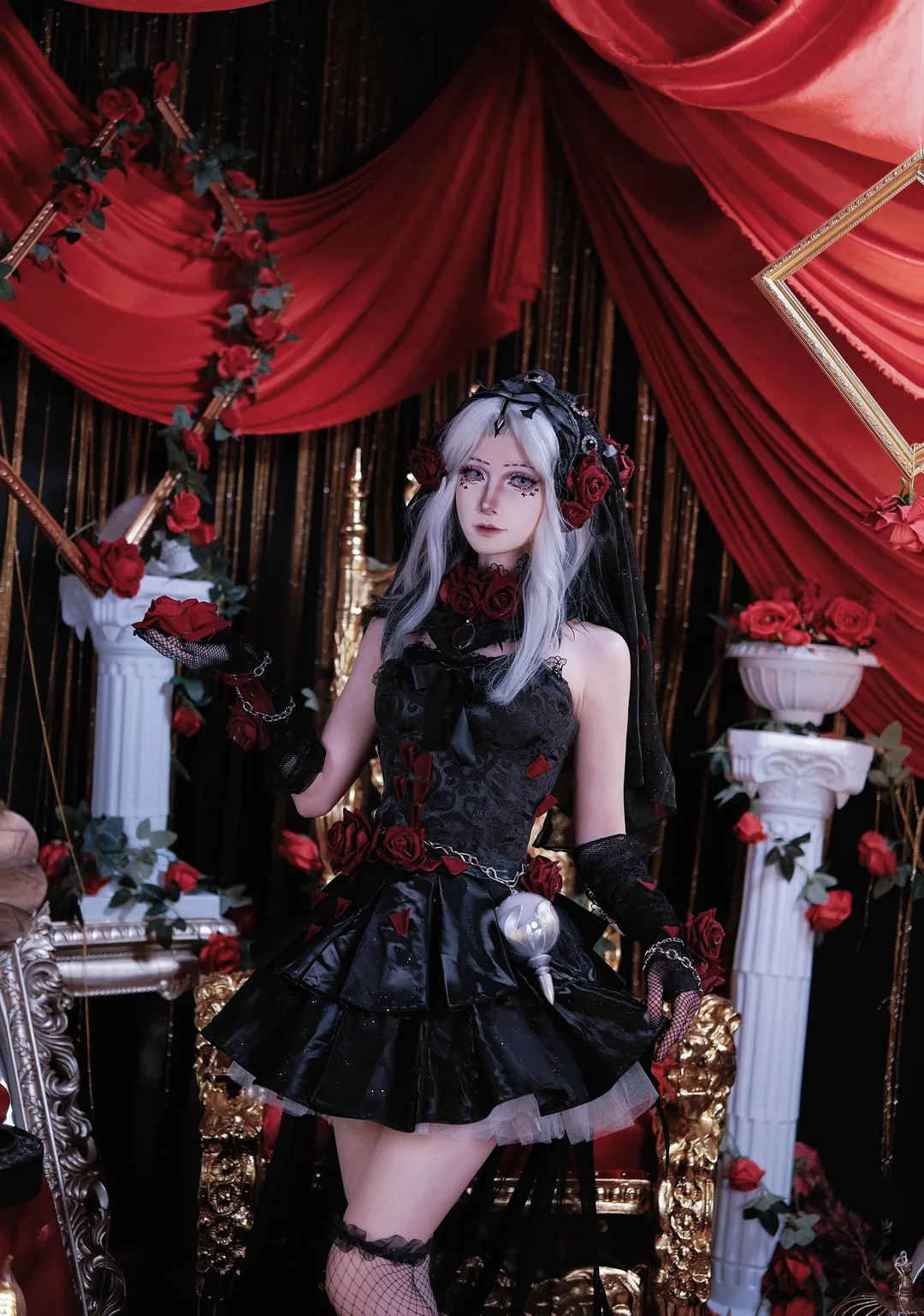 第五人格, Cosplay摄影, 哥特风cosplay, 心理学家cos, 长夜cos - 第4张