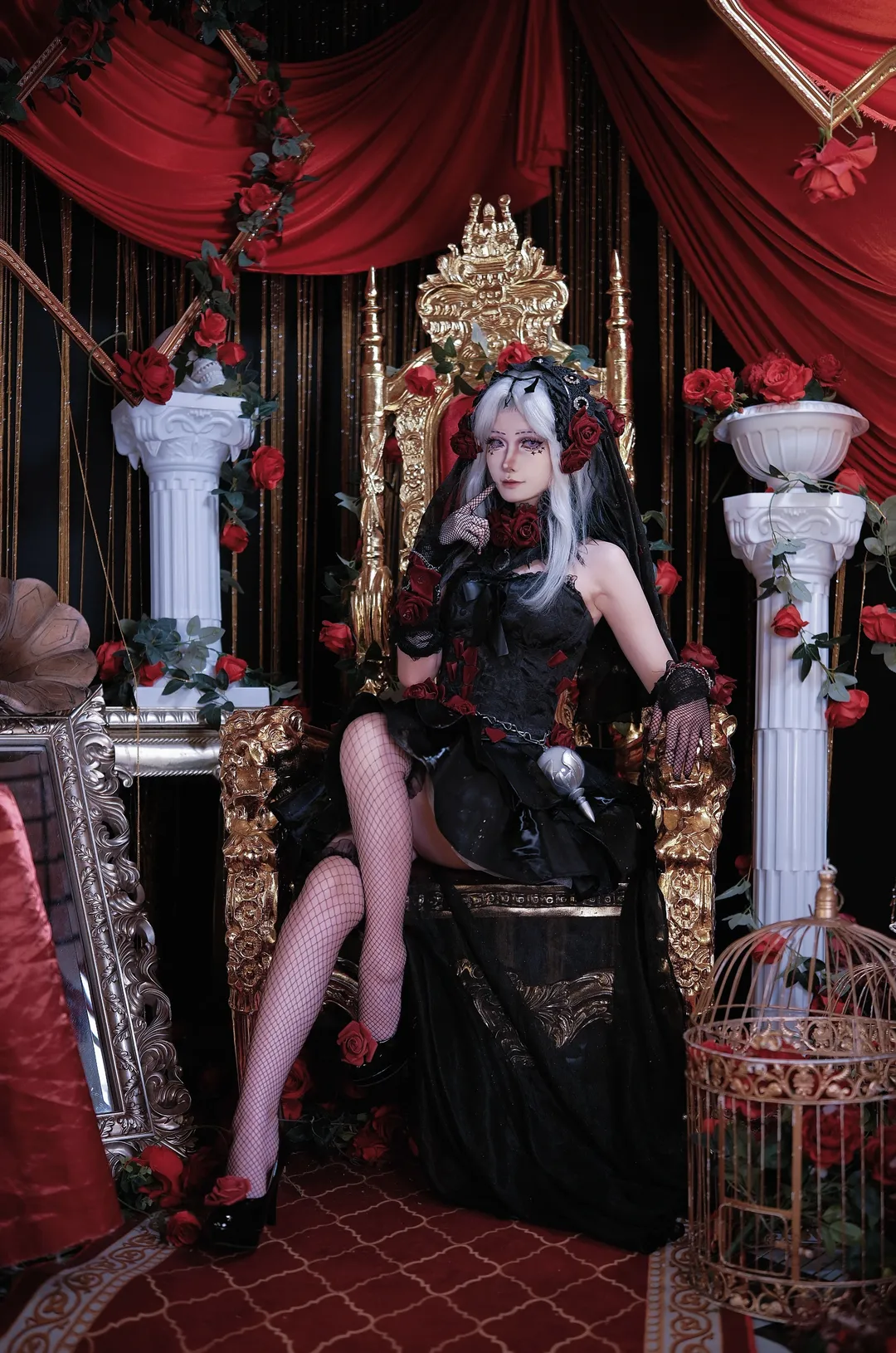 第五人格, Cosplay摄影, 哥特风cosplay, 心理学家cos, 长夜cos - 第5张