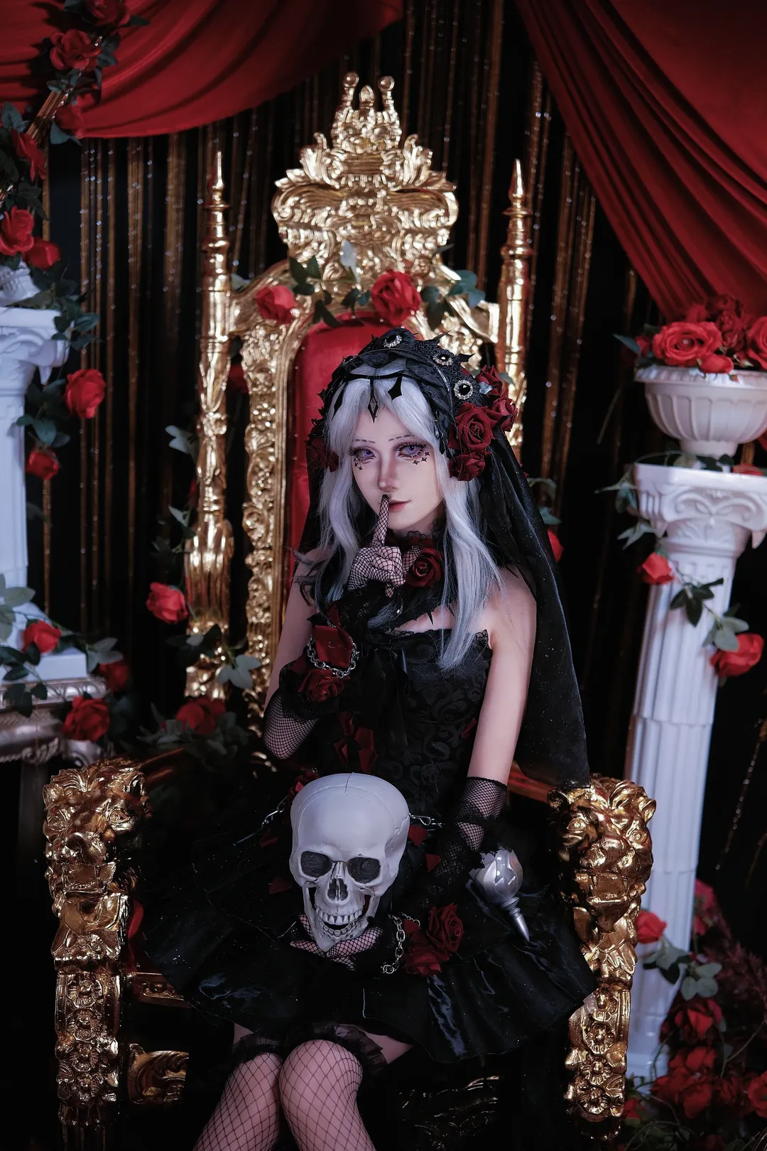 第五人格, Cosplay摄影, 哥特风cosplay, 心理学家cos, 长夜cos - 第6张