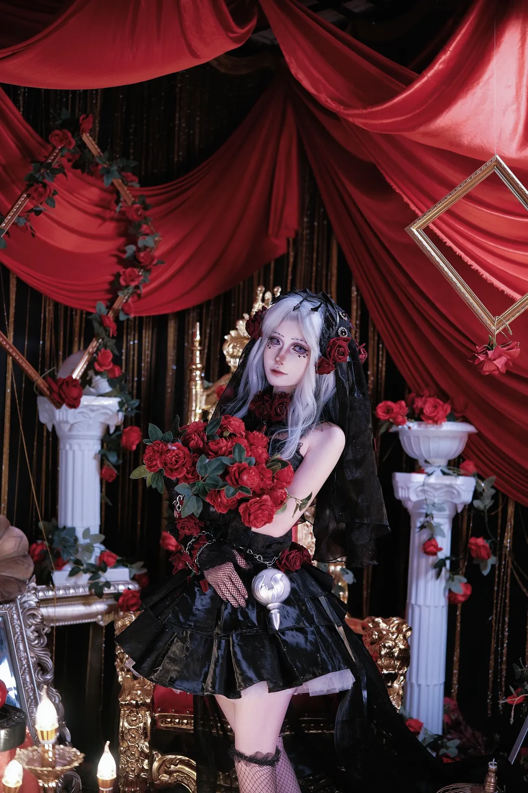 第五人格, Cosplay摄影, 哥特风cosplay, 心理学家cos, 长夜cos - 第7张